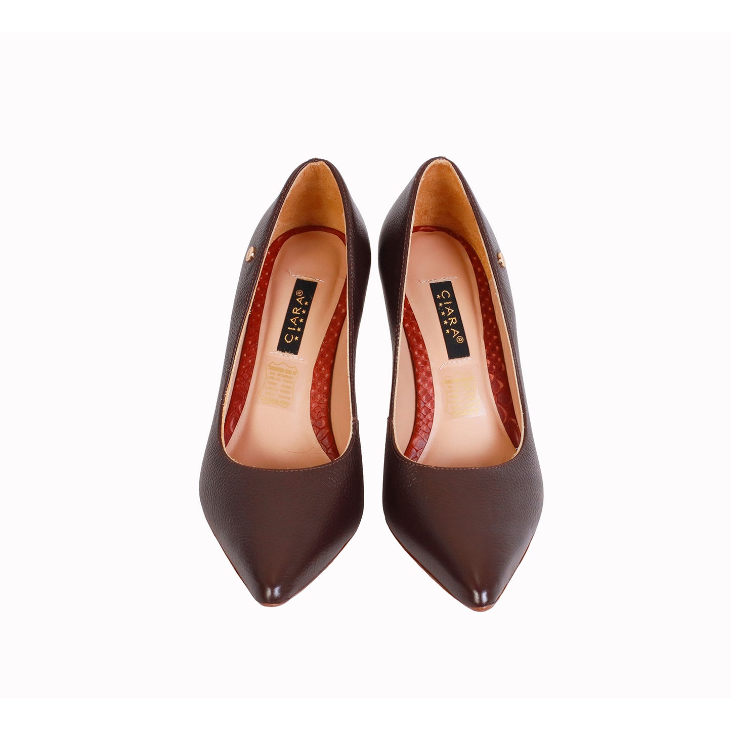 Stiletto Rondini Marrón Taco 8 cm