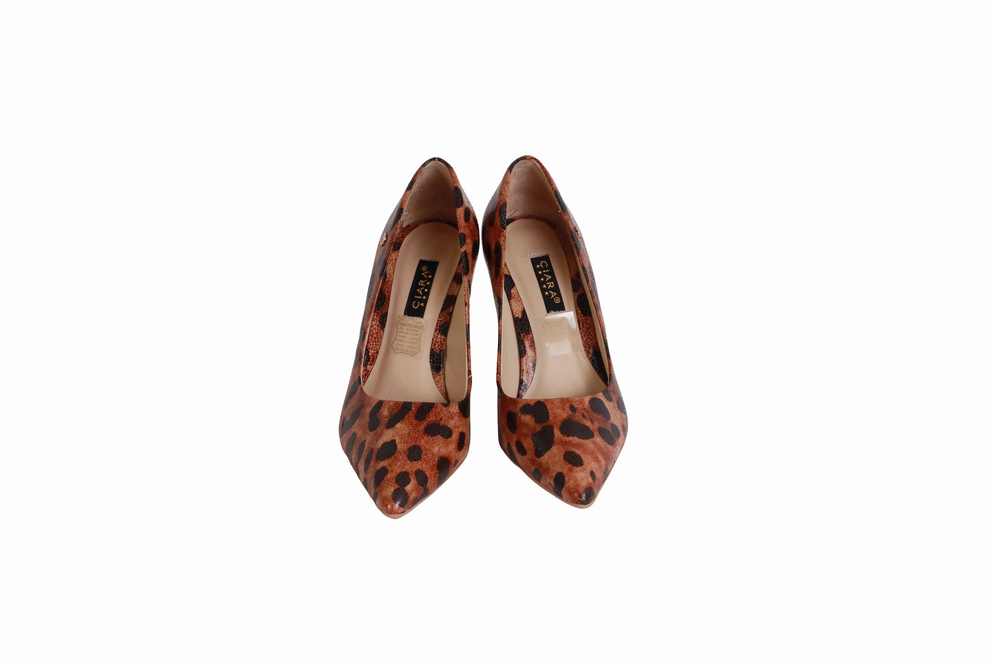 Stiletto Animal Print Beige | Taco 8 cm