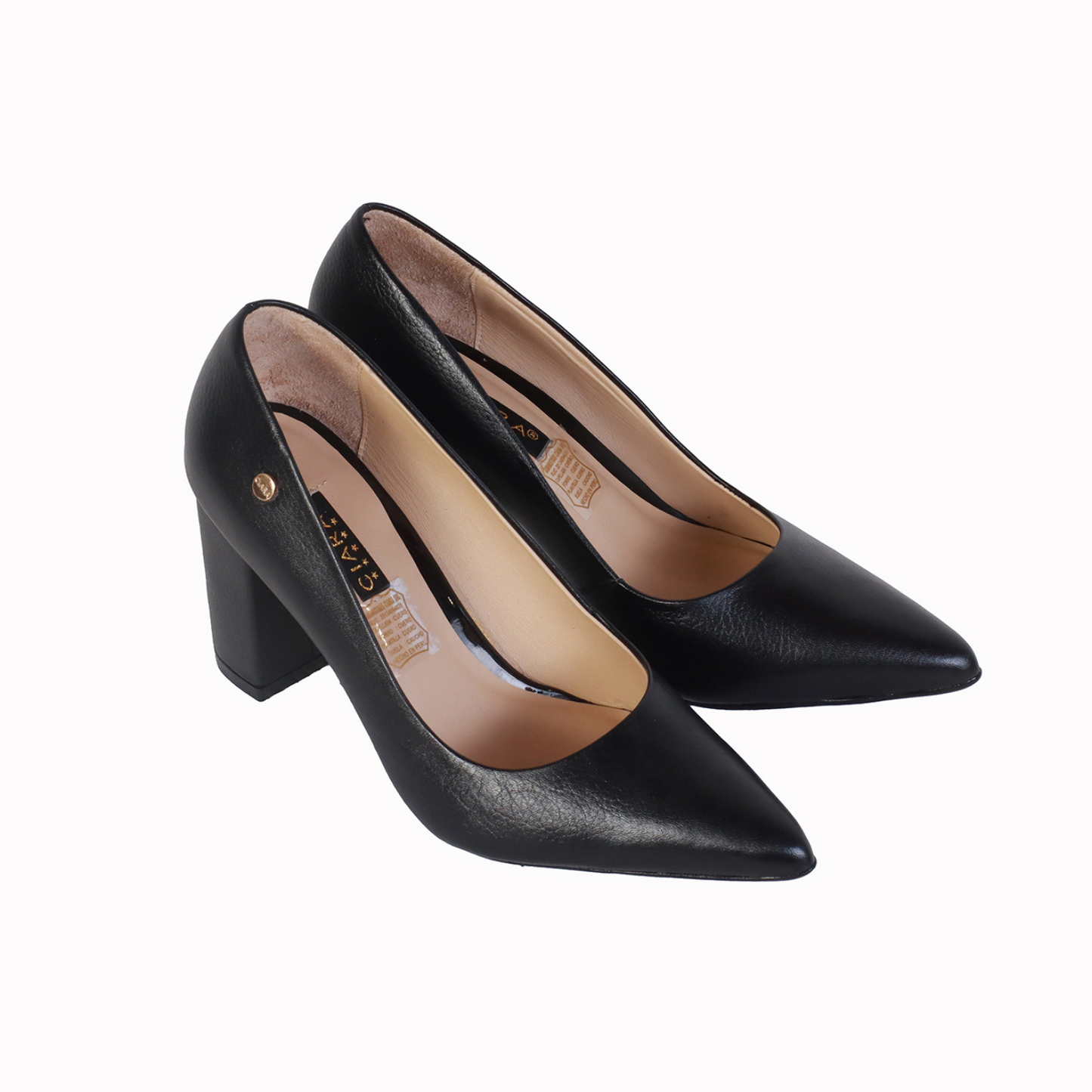 Stiletto Rondini Negro T 80