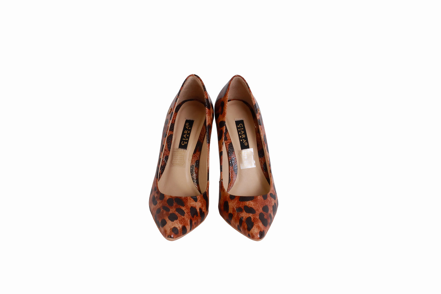 Stiletto Animal Print Beige | Taco 10 cm