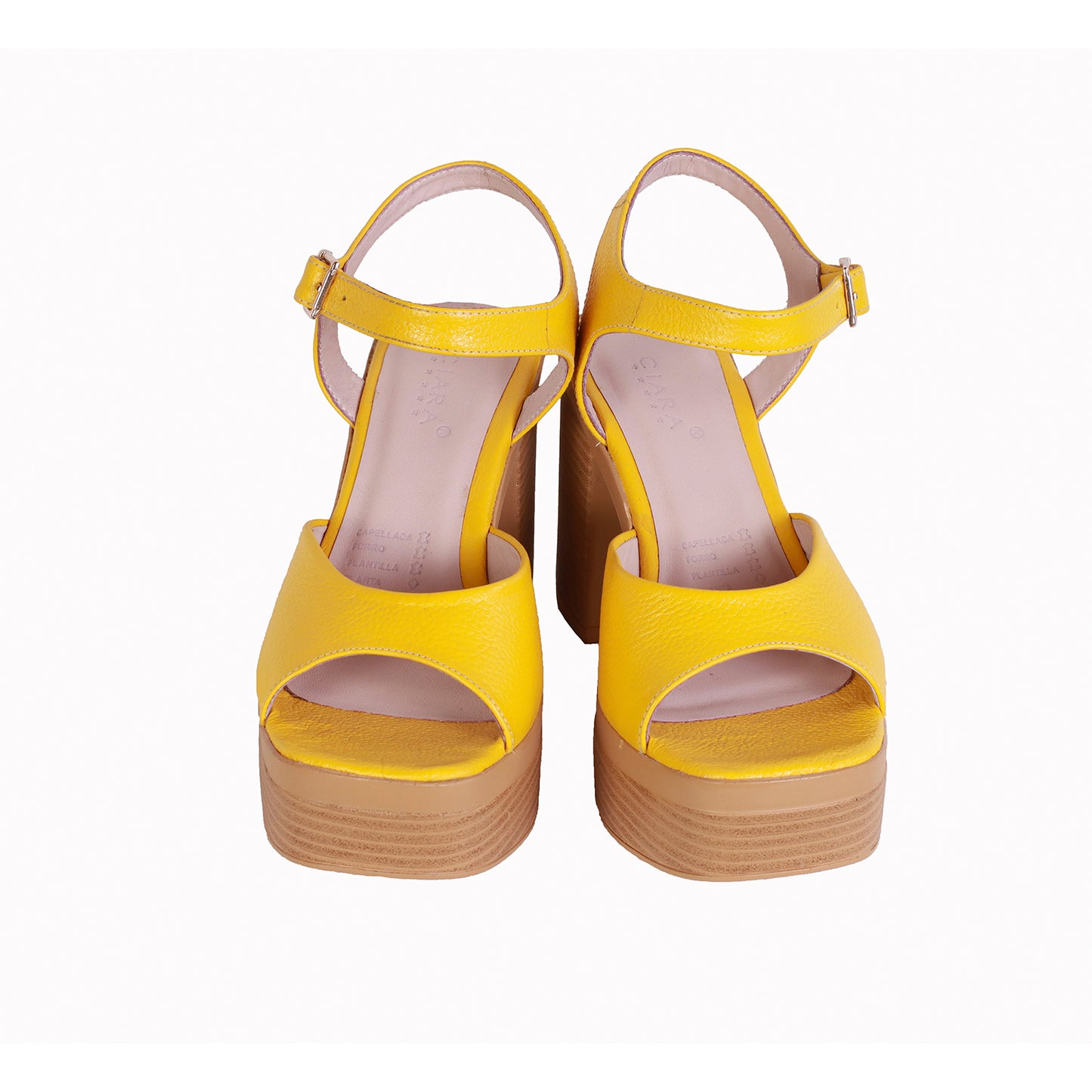 Sandalia Casual Ronidni Amarillo Planta Cartagena