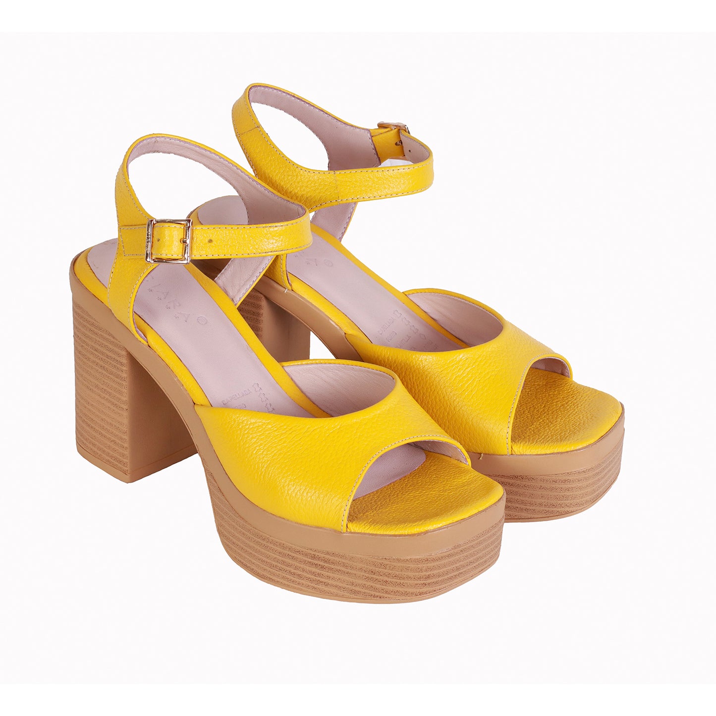 Sandalia Casual Ronidni Amarillo Planta Cartagena