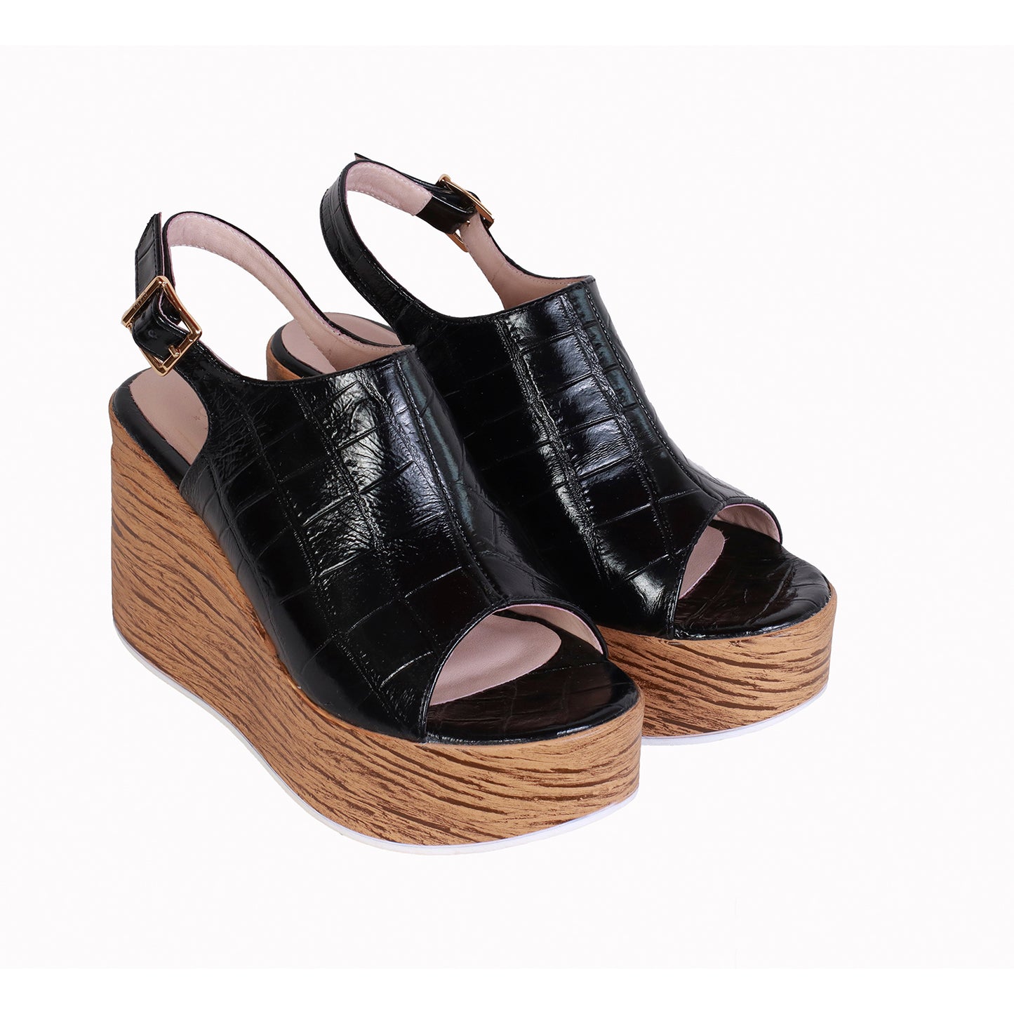 Sandalia Casual Richato Crocox Negro Planta Velez