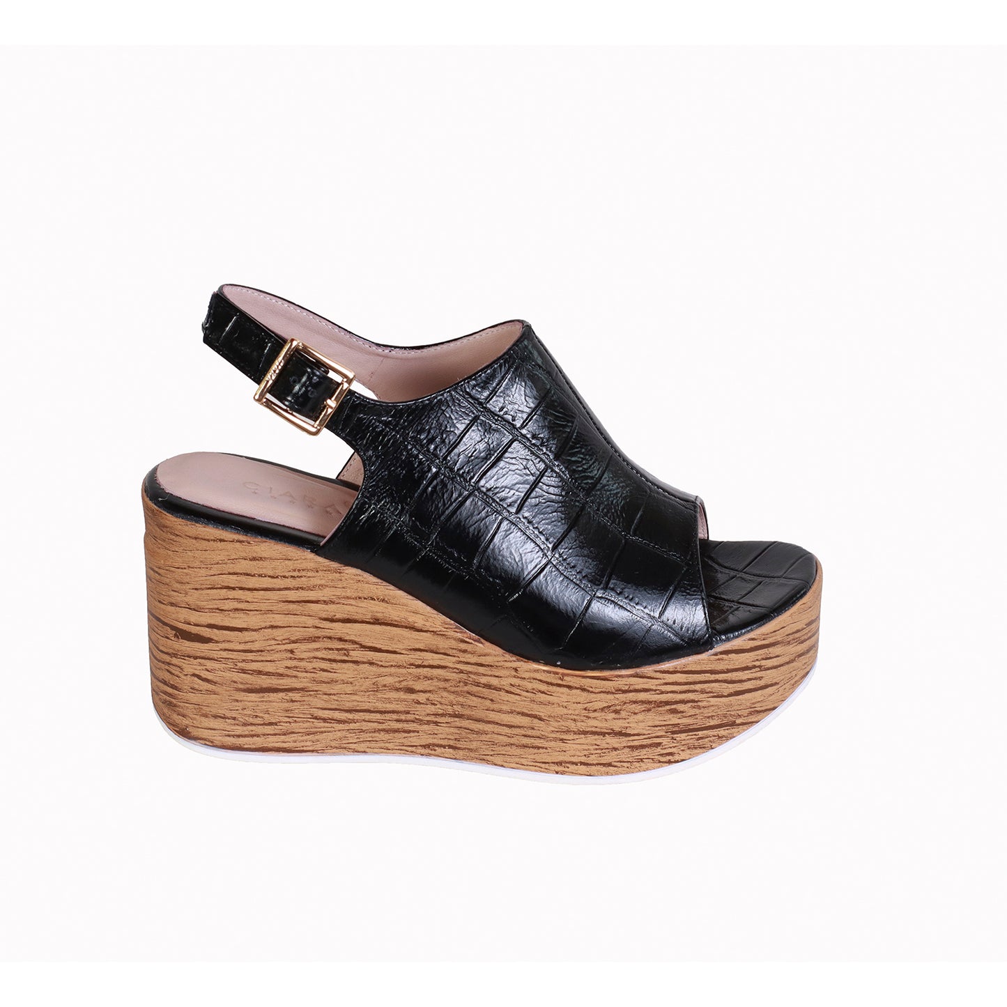 Sandalia Casual Richato Crocox Negro Planta Velez