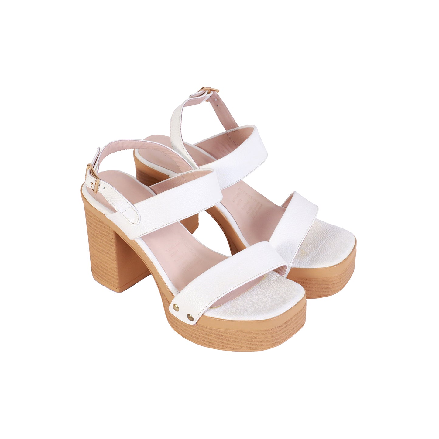 Sandalia Casual Rondini Blanco Planta Cartagena