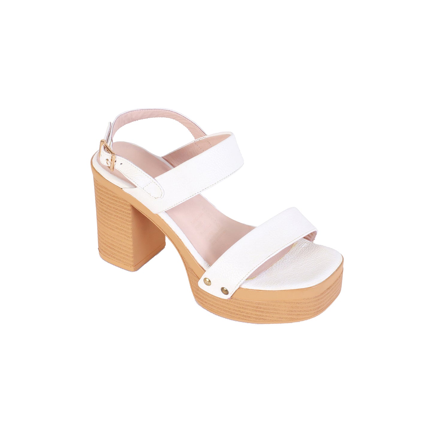 Sandalia Casual Rondini Blanco Planta Cartagena