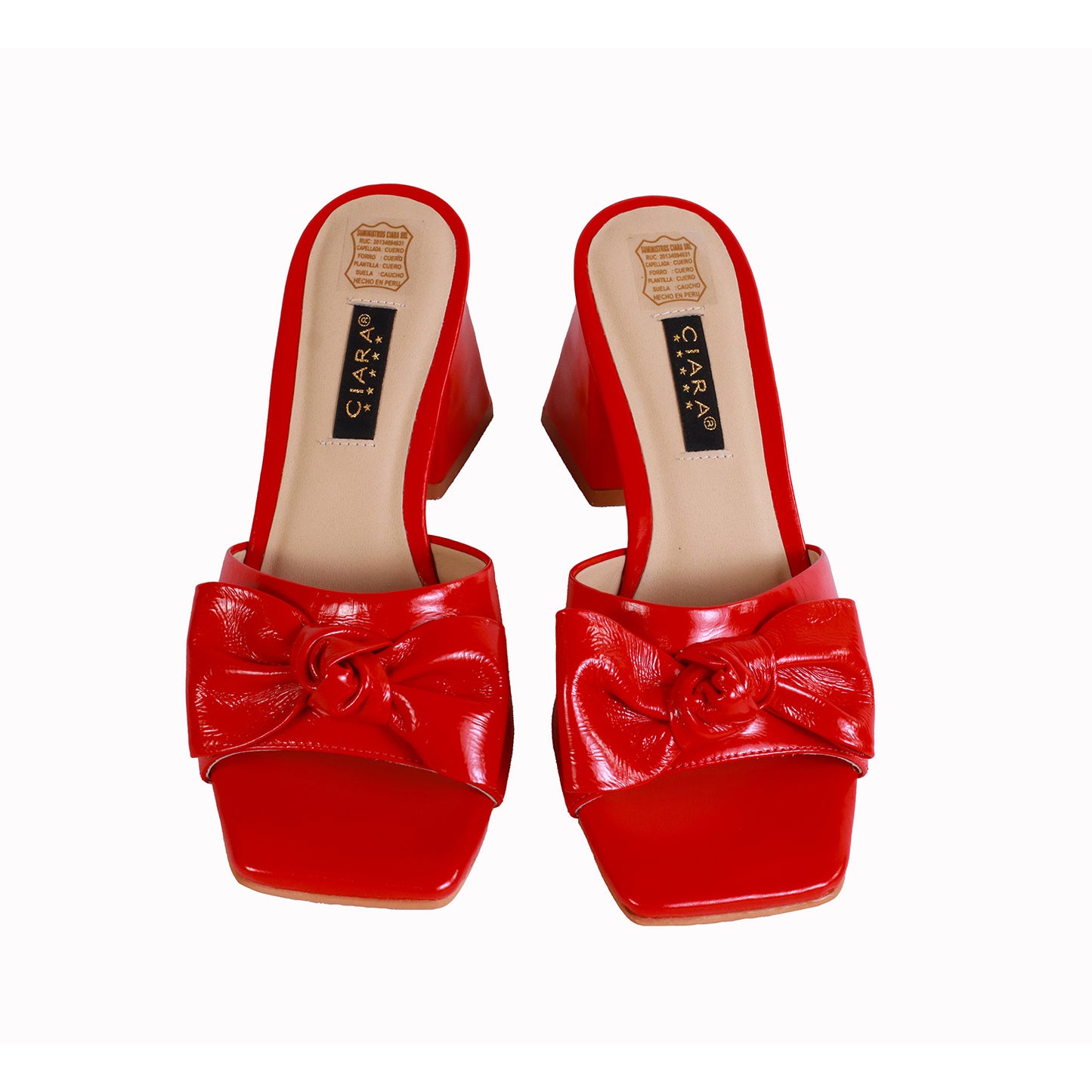 Sueco Con Lazo Richato Rojo Taco 70