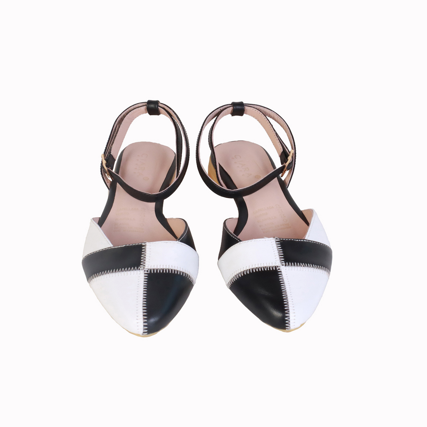 Balerina Napa Negro/Blanco HB 833