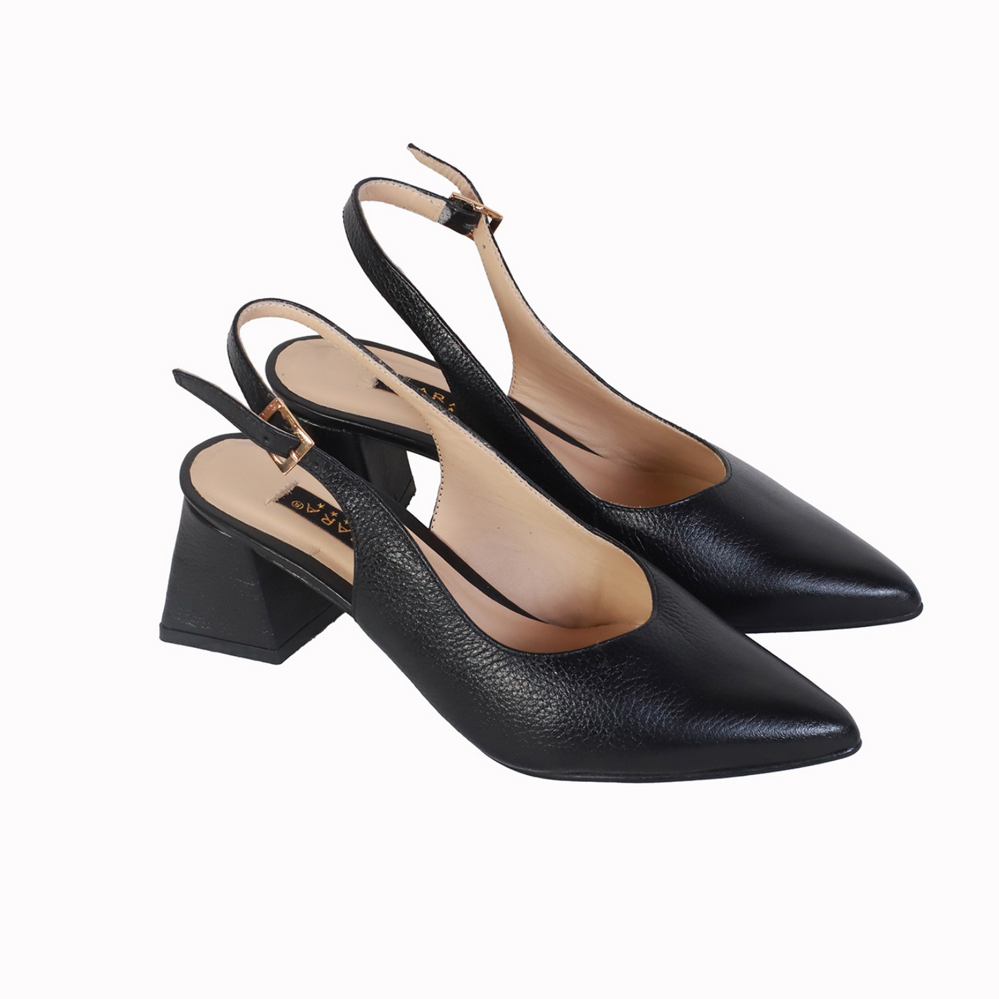 Stiletto Media Estación Rondini negro T50