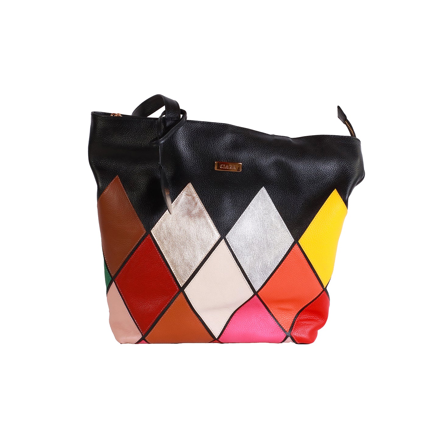 Cartera Rondini Negro Cocos