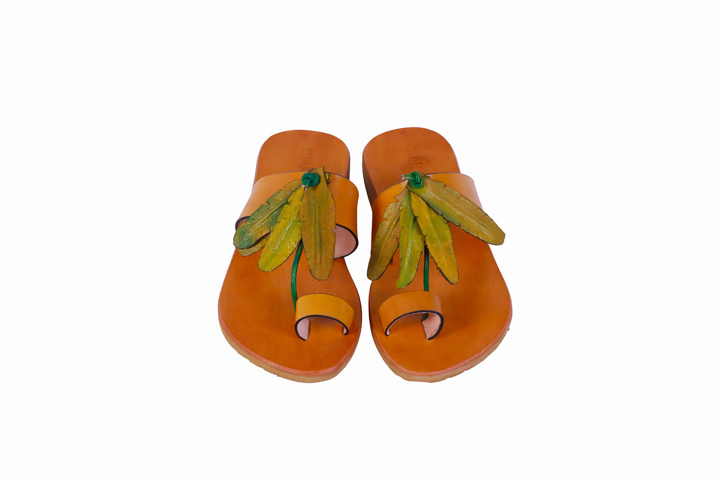 Sandalia Suela Hoja de Plátano