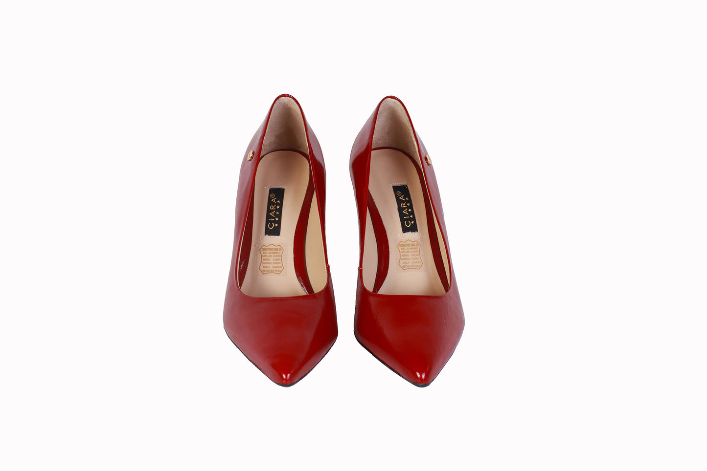 Stiletto Richato Rojo T8