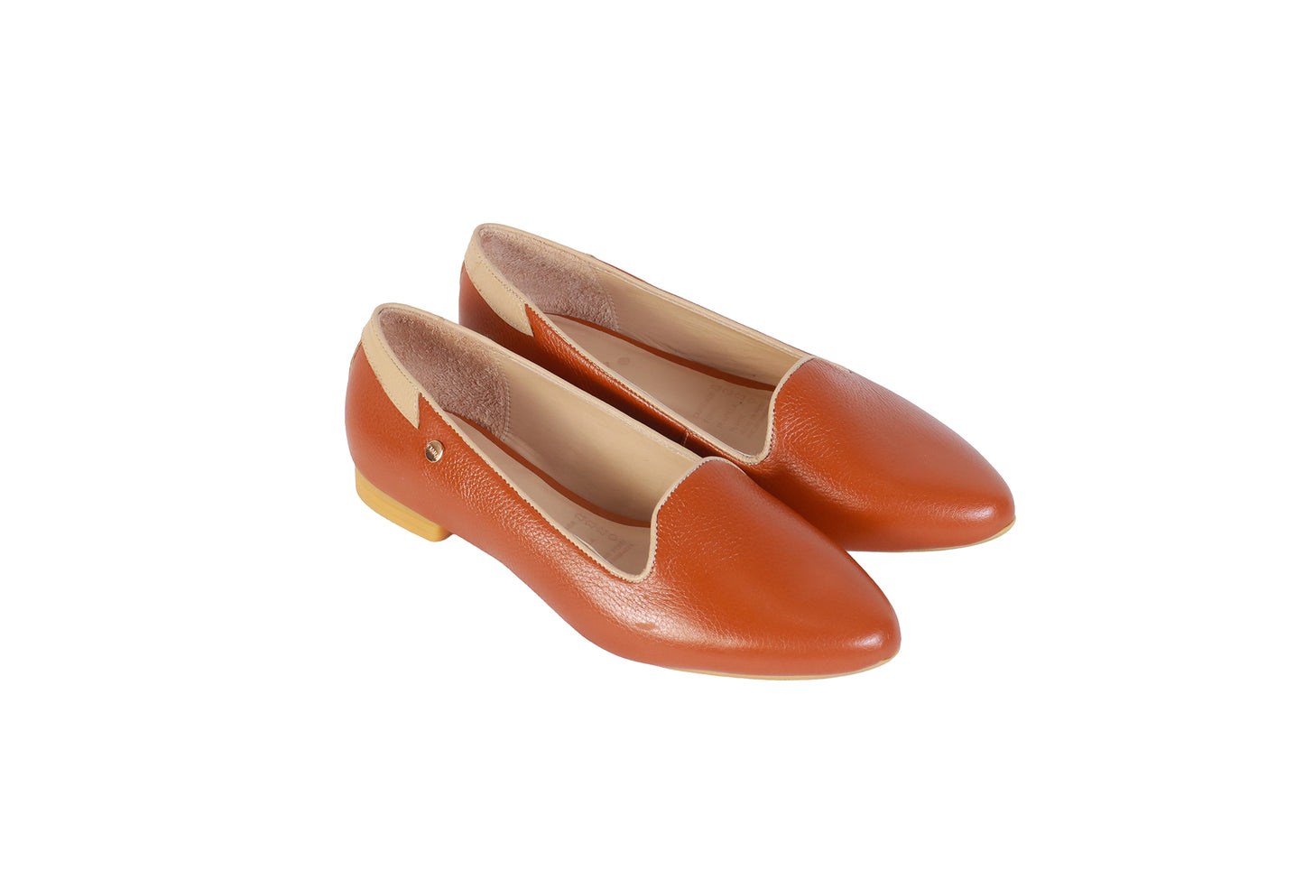 Balerina Rondini Natural con Ribete Pele