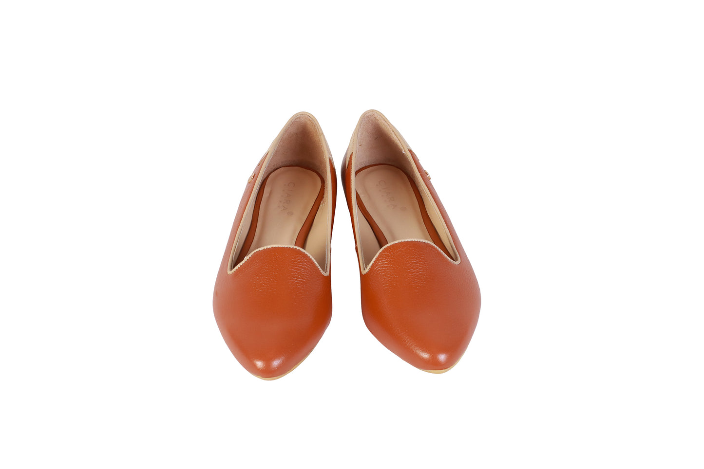 Balerina Rondini Natural con Ribete Pele