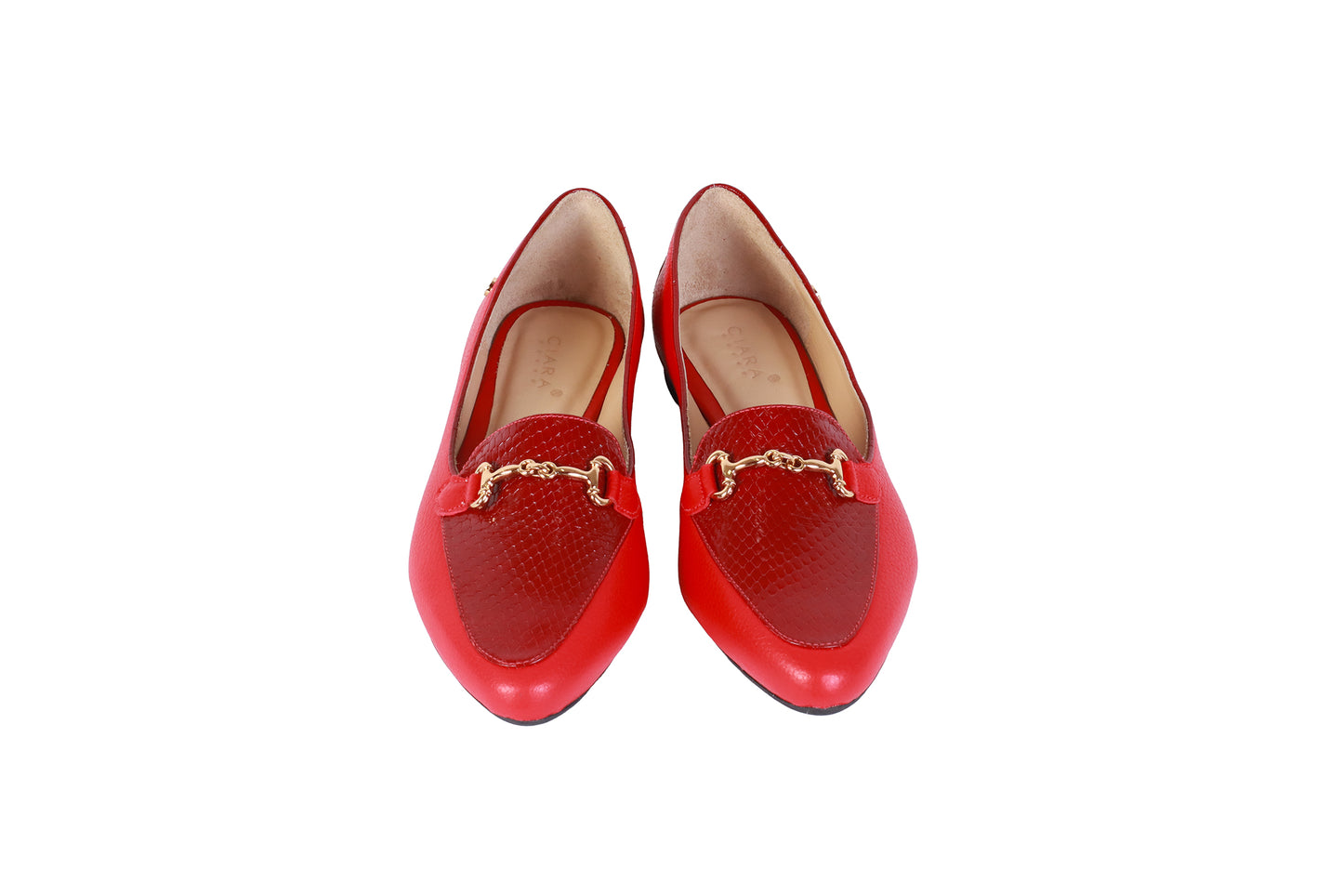 Balerina Richato Rojo Chili y Rondini Rojo | Con Accesorio Metálico