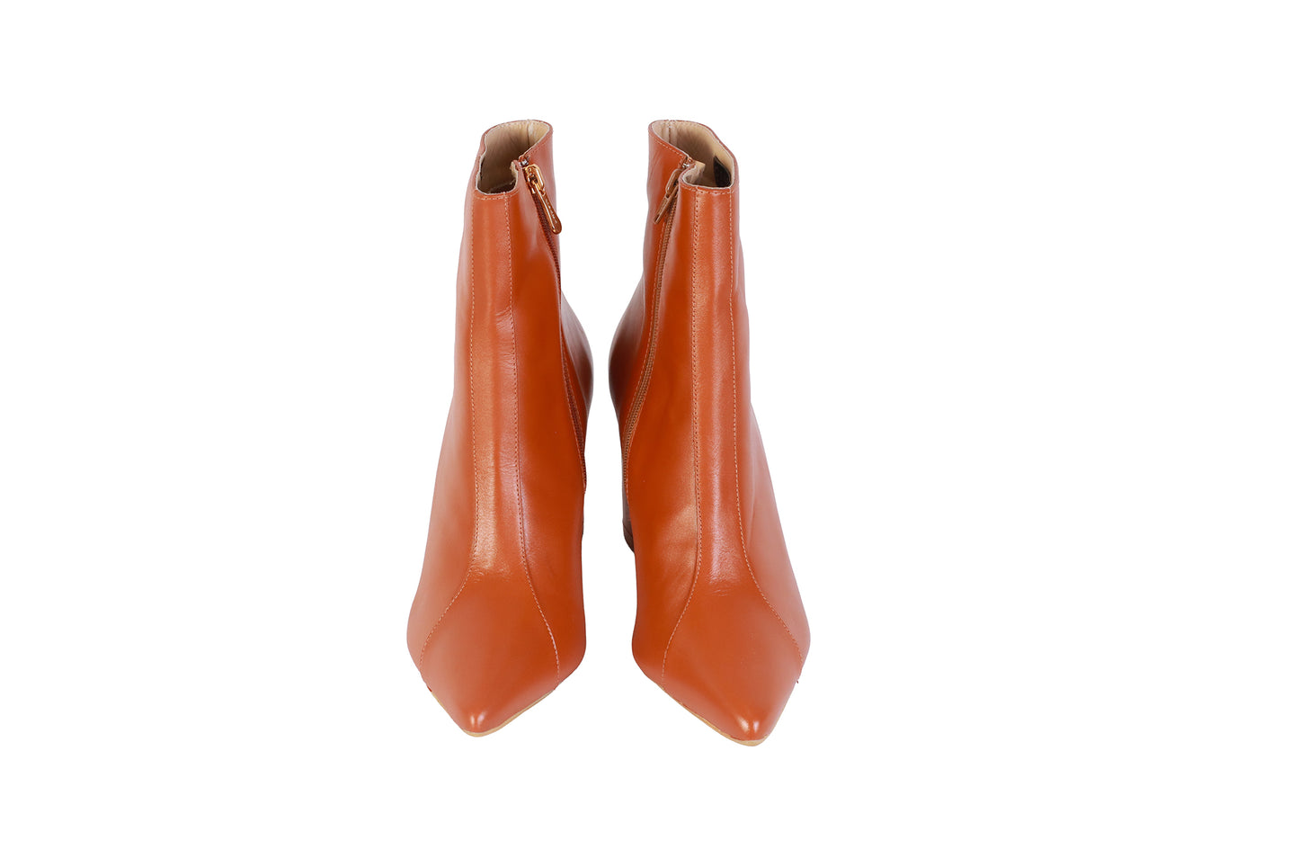 Botín Napa Natural | Taco Ancho 8 cm
