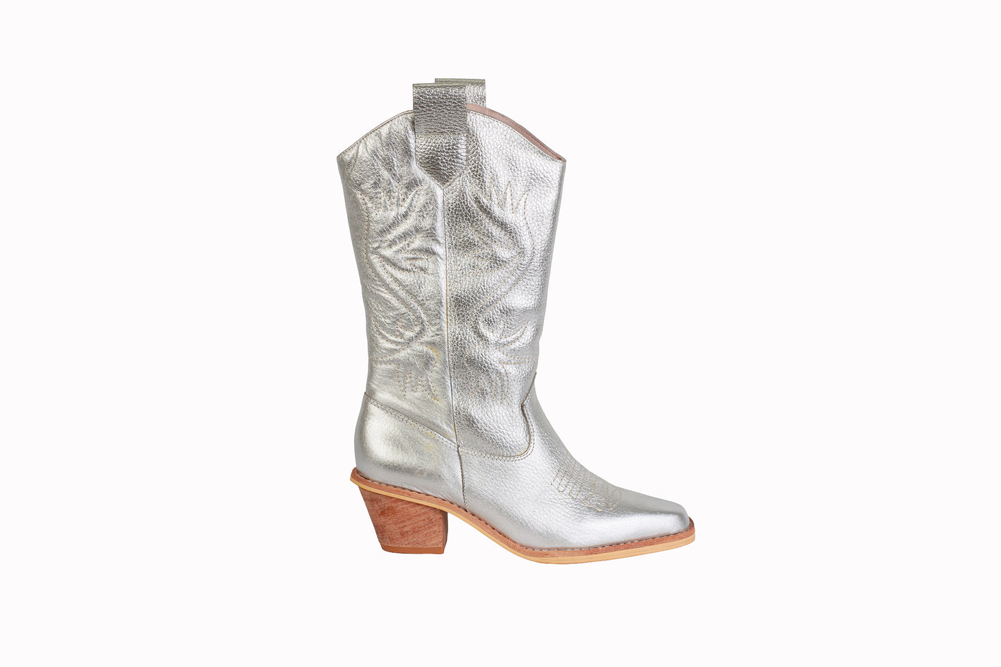 BOTA TEXANA RONDINI PLATEADO