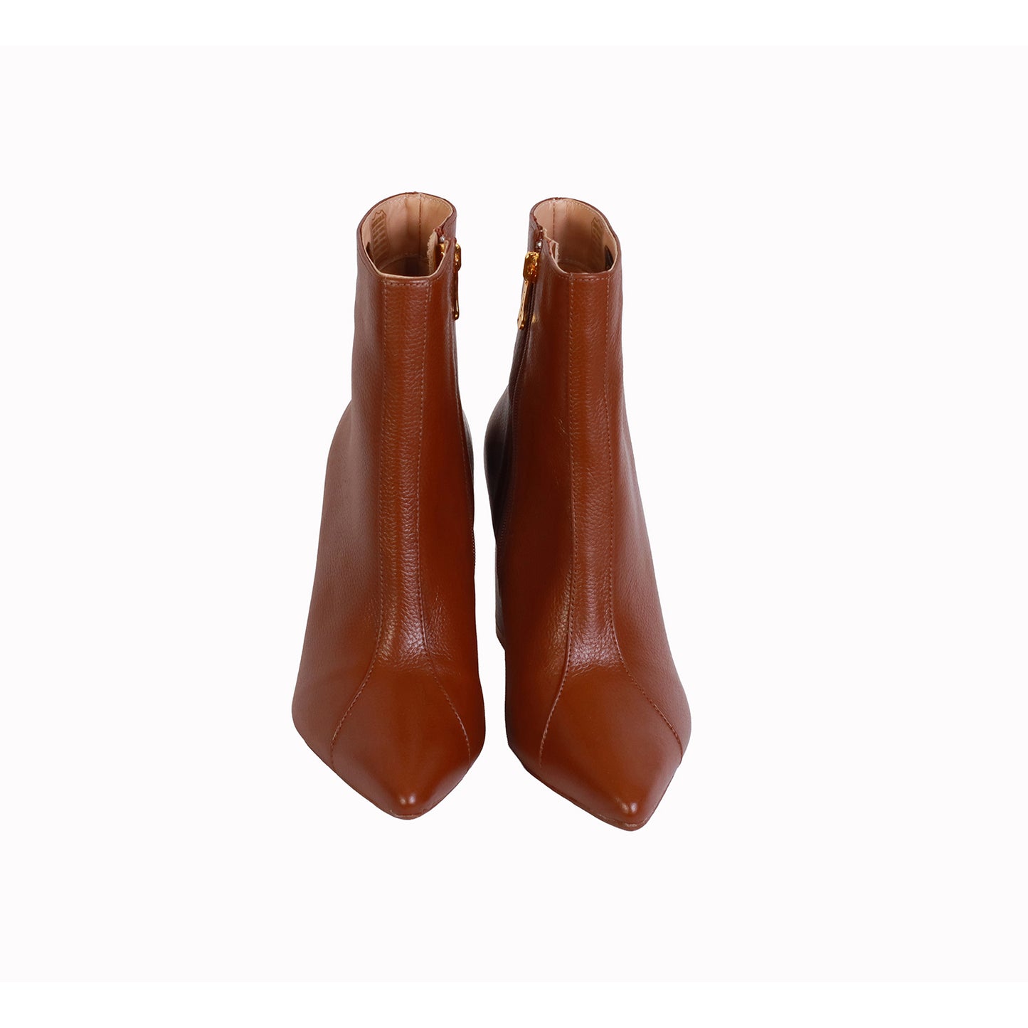 Botin Rondini Tabaco Taco Ancho 8 cm