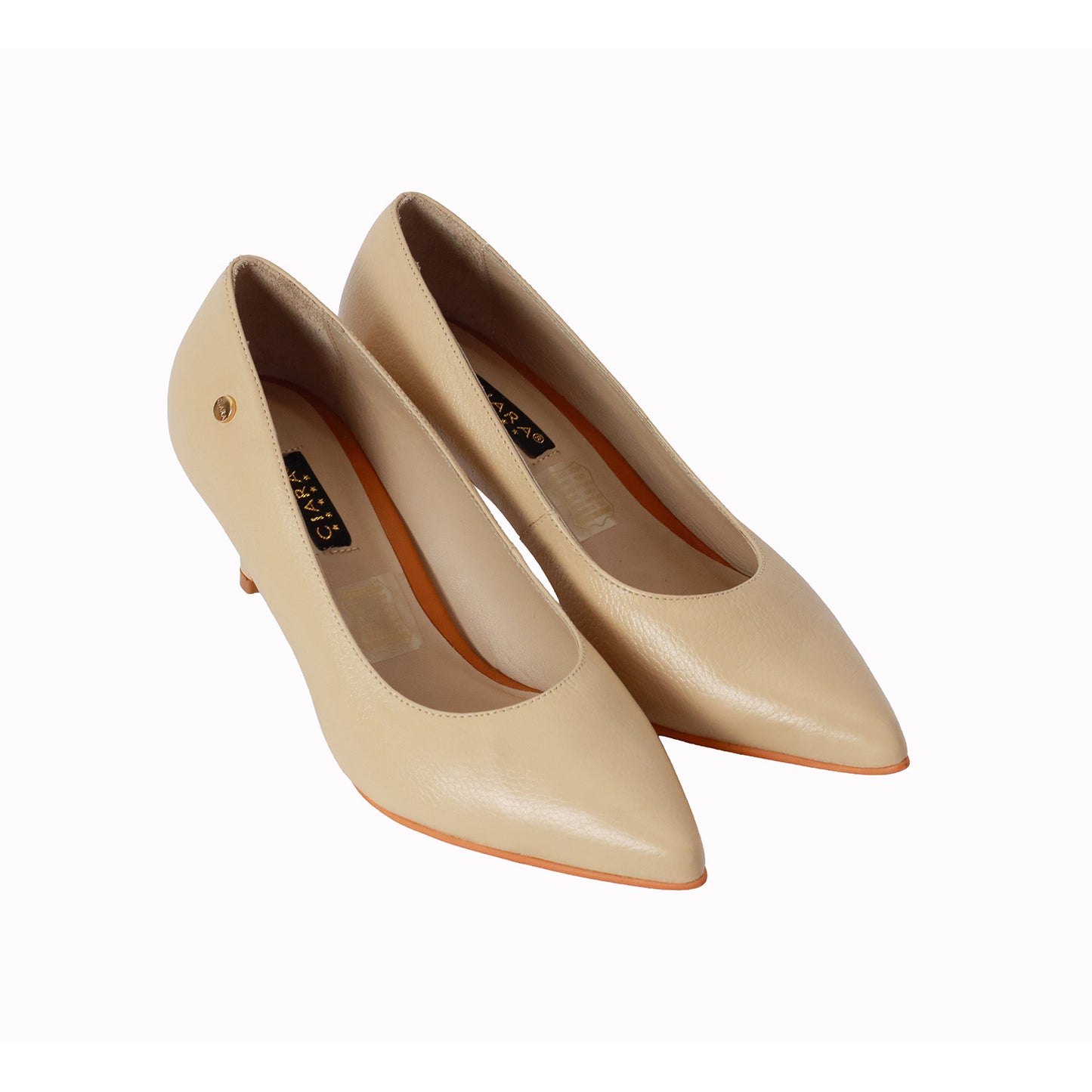 Stiletto Rondini Pele Taco 5 cm