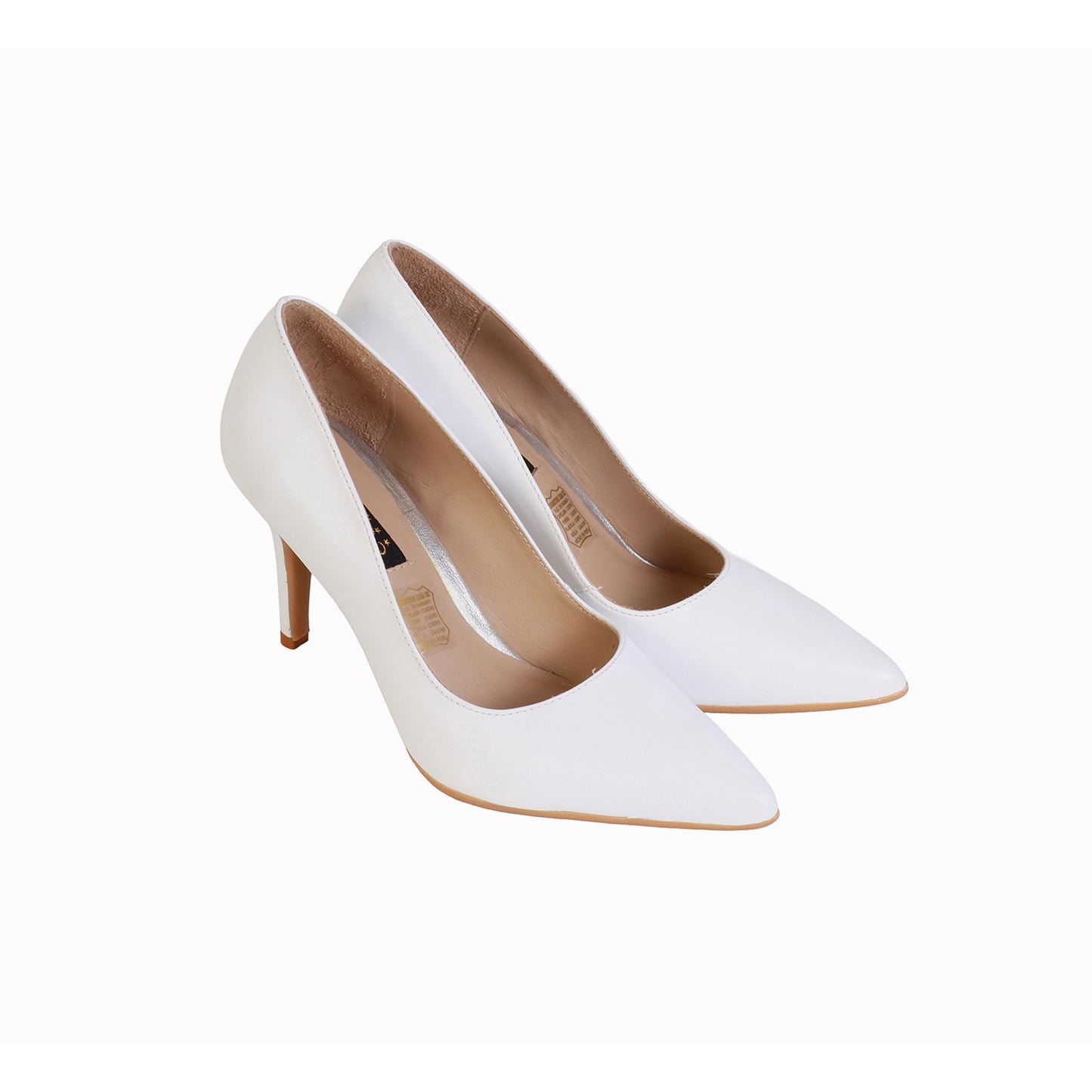 Stiletto Napa Blanco Taco Delgado de 80 cm