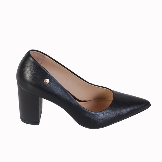 Stiletto Rondini Negro T 80