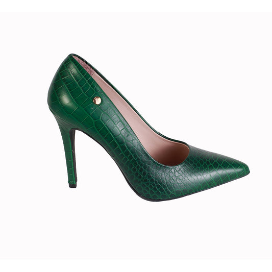 Stiletto Caimán Lux Verde T 100