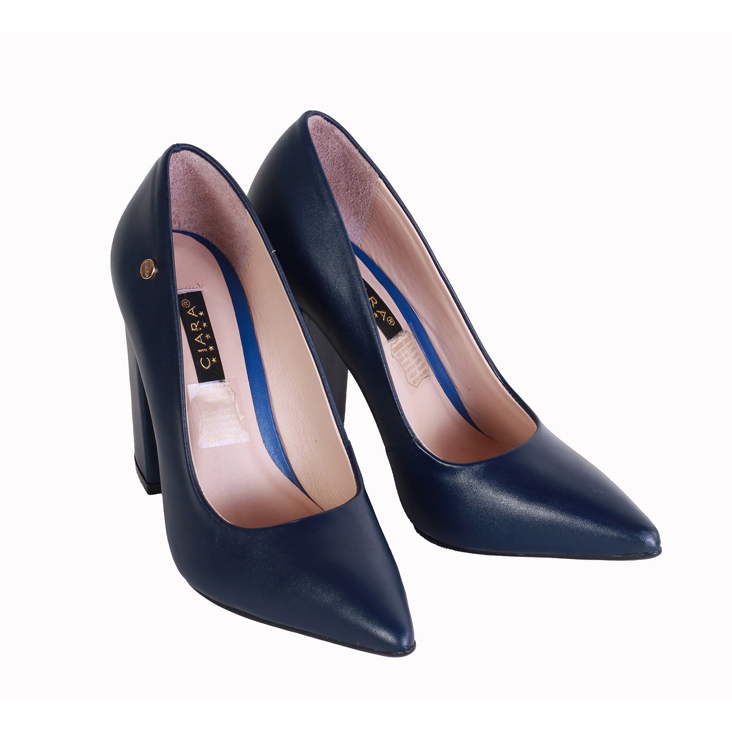 Stiletto Napa Azul Marino T 10