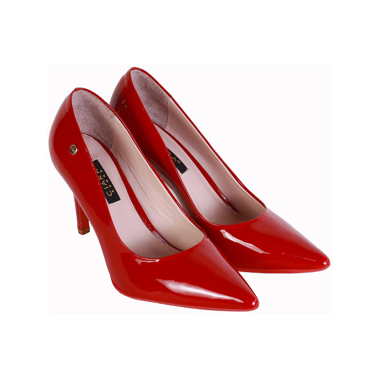 Stiletto Charol Rojo T 8