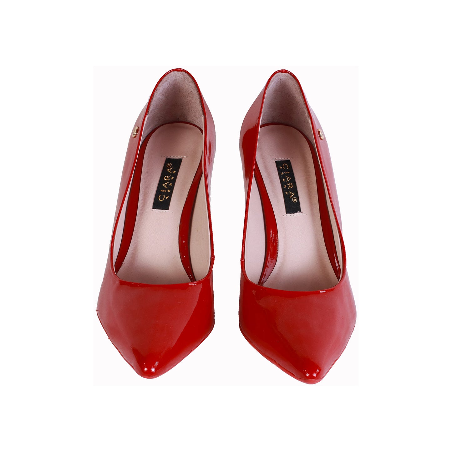 Stiletto Charol Rojo T 8