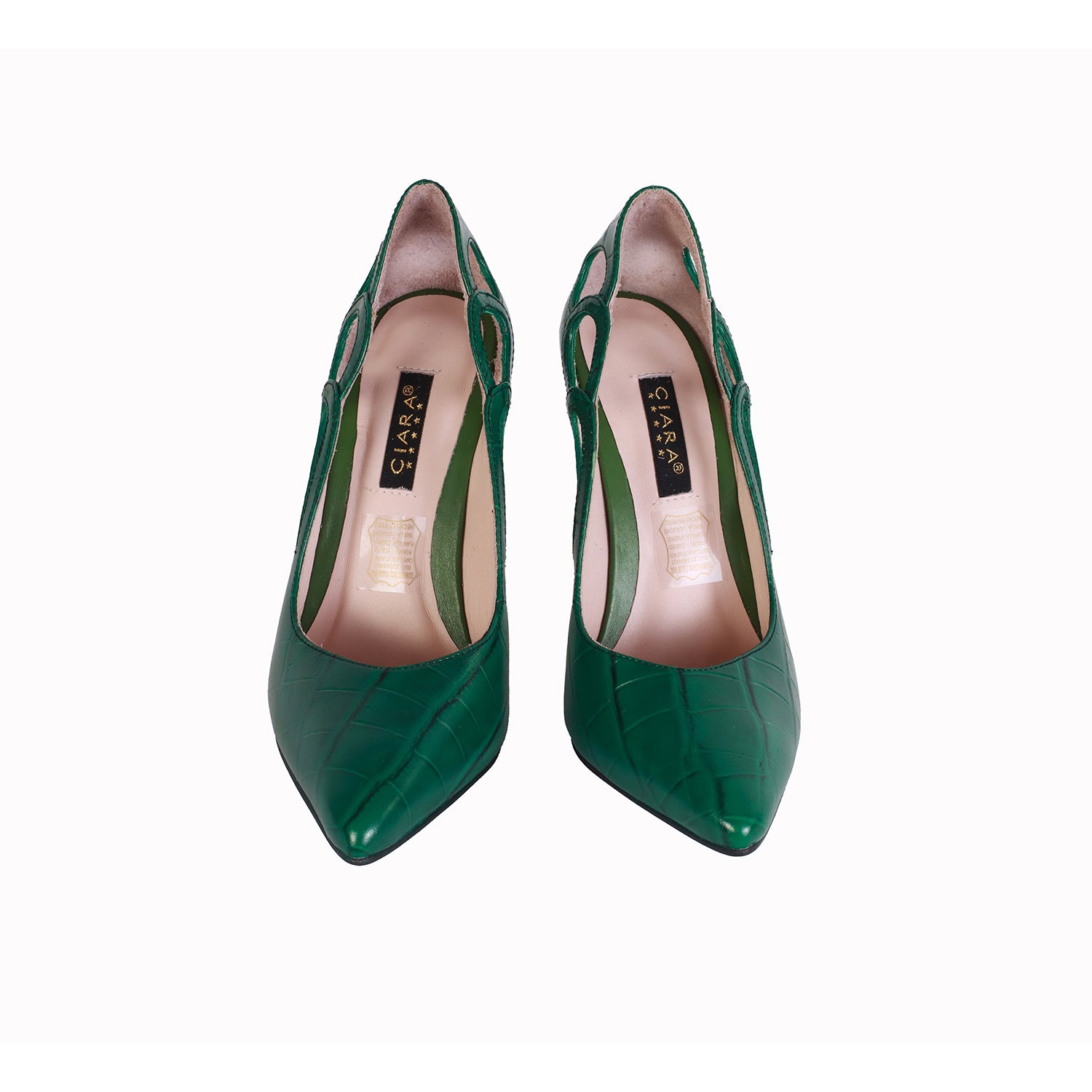 Stiletto Crocox Verde T 100