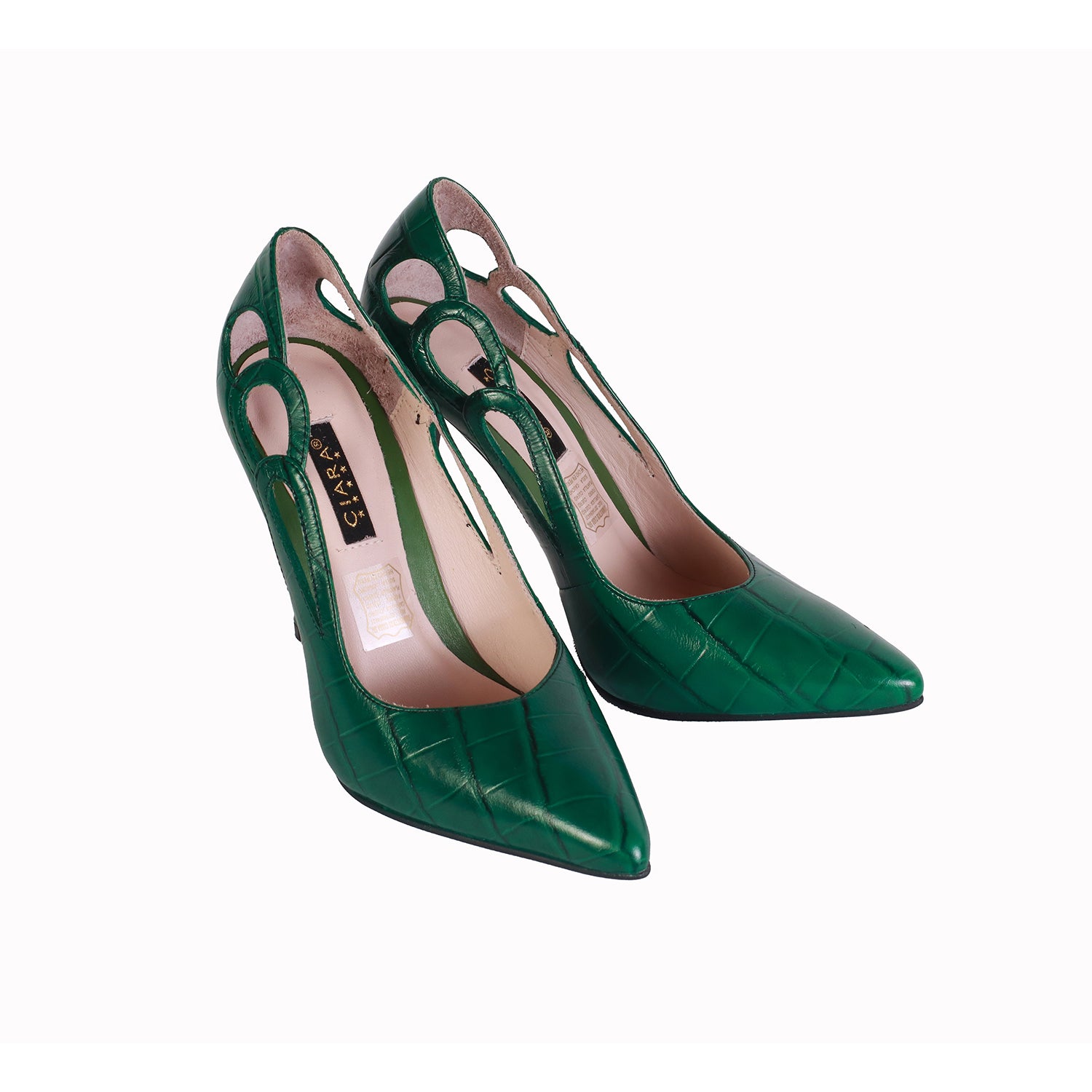 Stiletto Crocox Verde T 100