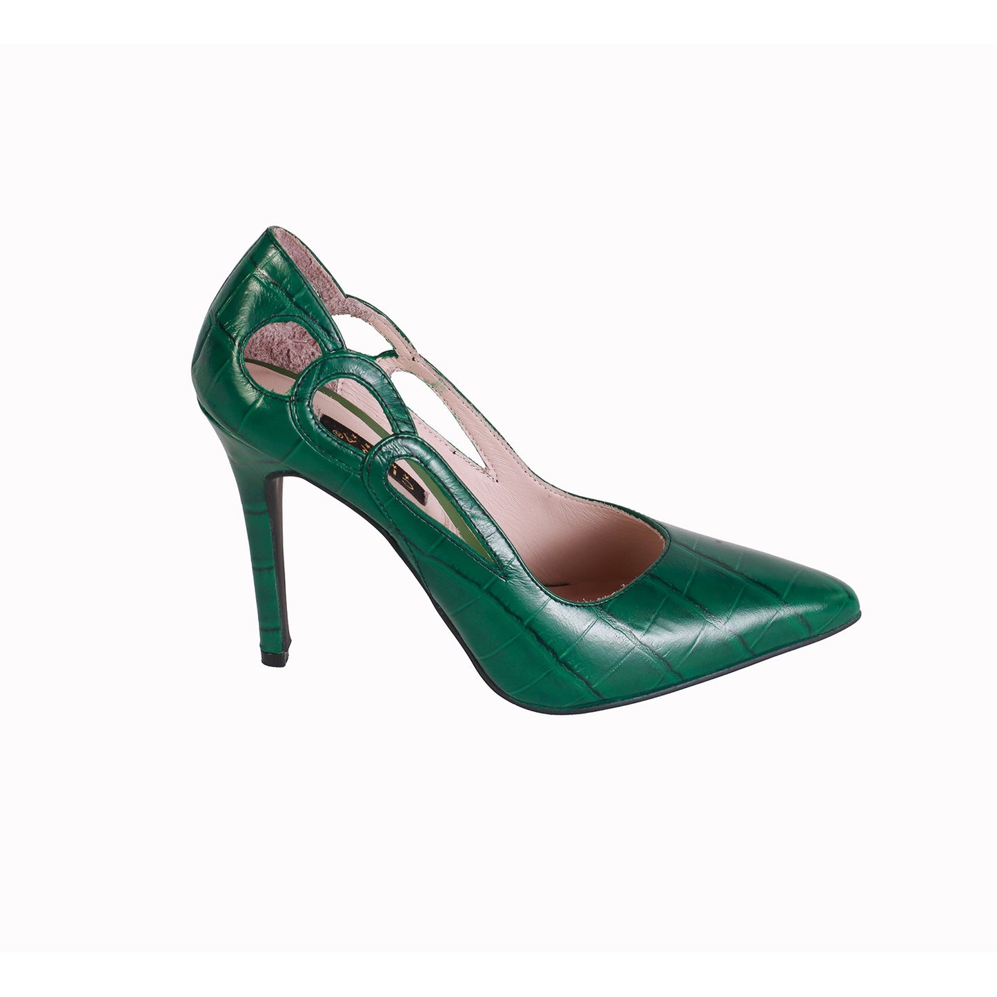 Stiletto Crocox Verde T 100