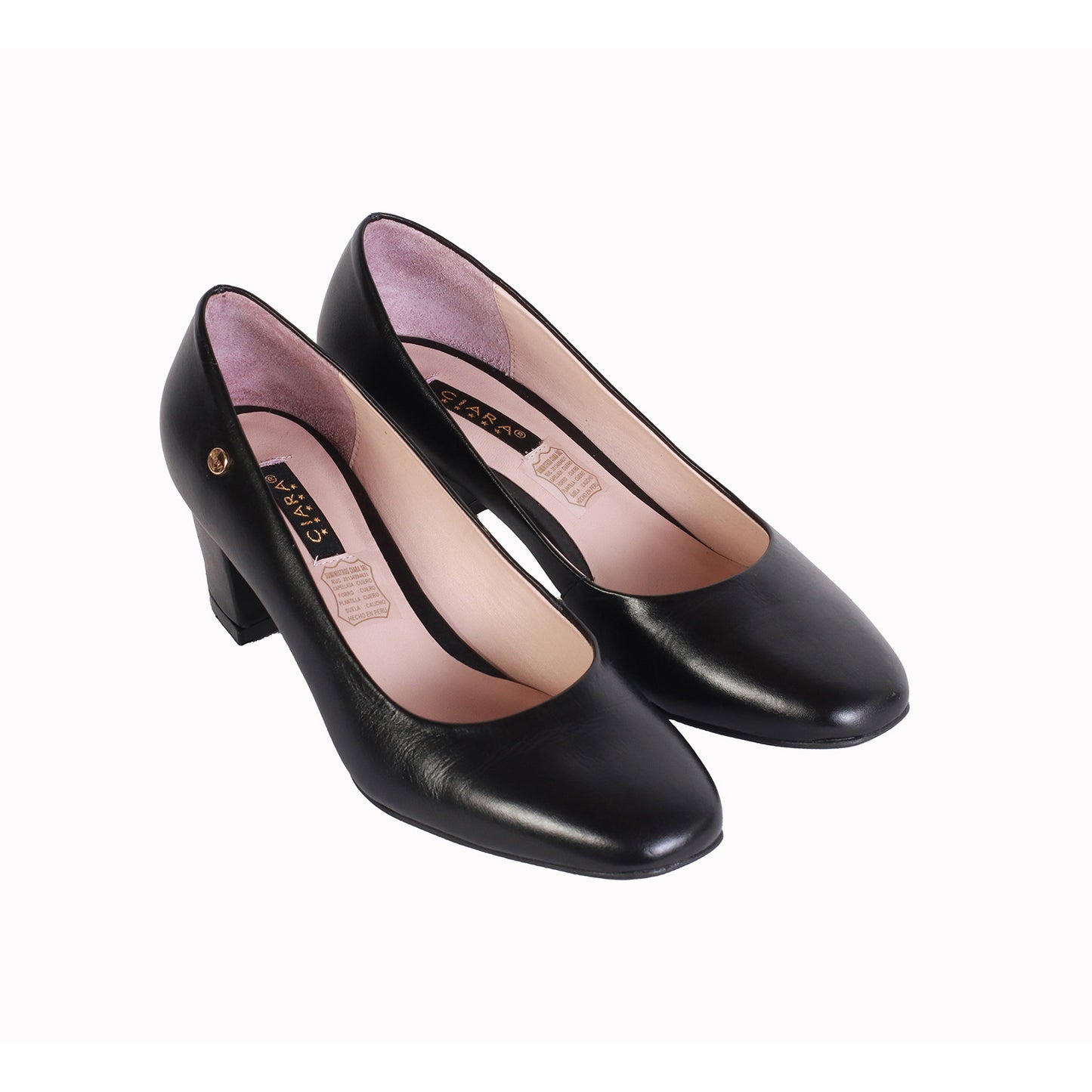 Stiletto Napa Negro T 50 Punta Redonda