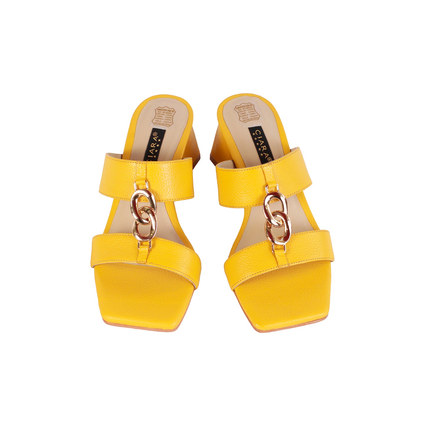 Sueco Con Cadena Rondini Amarillo Taco 50