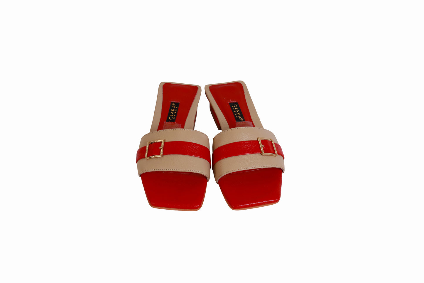 Sandalia Rondini Pele & Rojo | Taco 1 cm