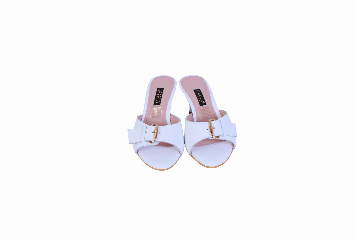 Sandalia Rondini Blanca | Taco 5 cm