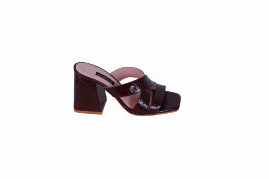 Sandalia Anatal Luxus Canela | Taco 8 cm