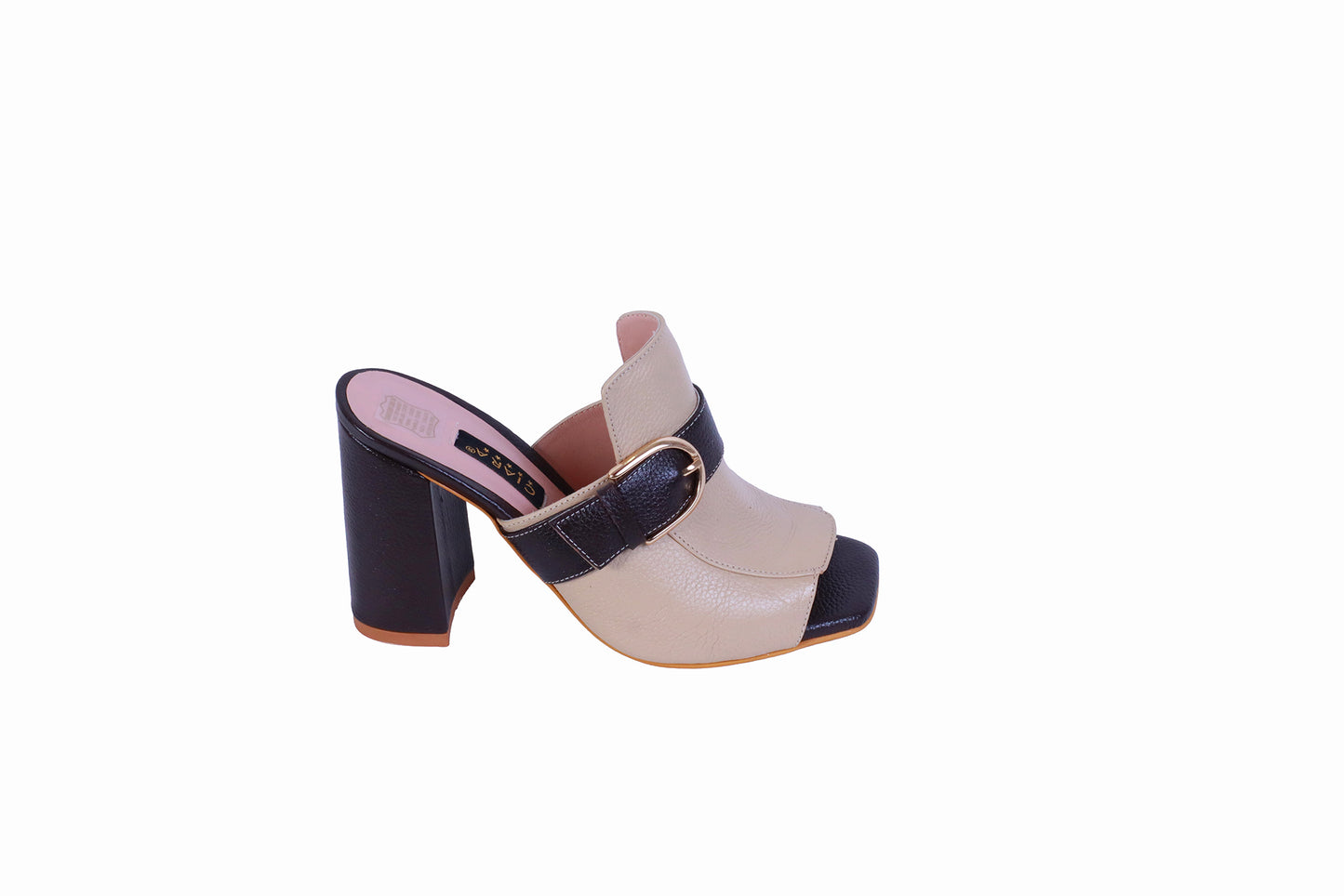 Sandalia Rondini Pele con Rondini Africano | Taco Ancho 9 cm