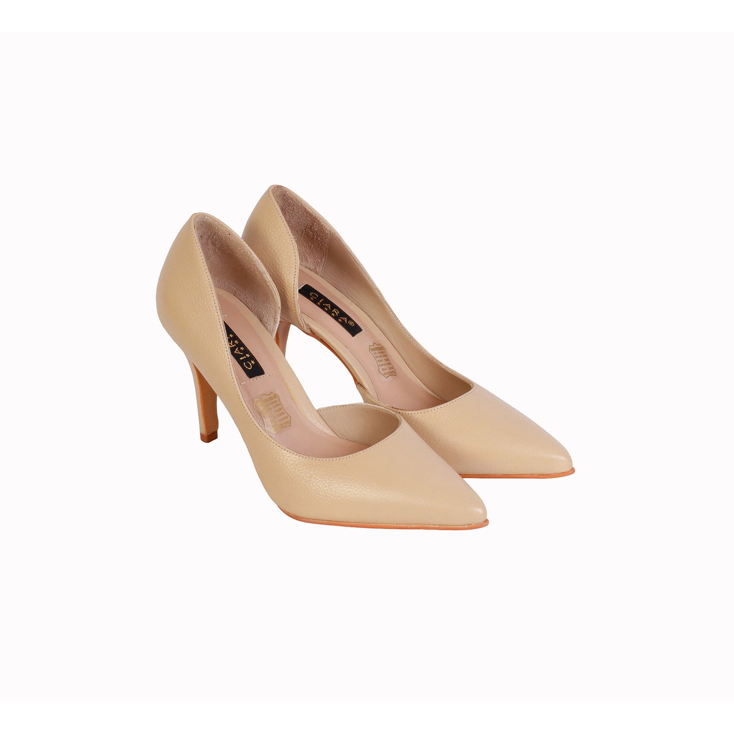 Stiletto Rondini Pele Taco 8 cm
