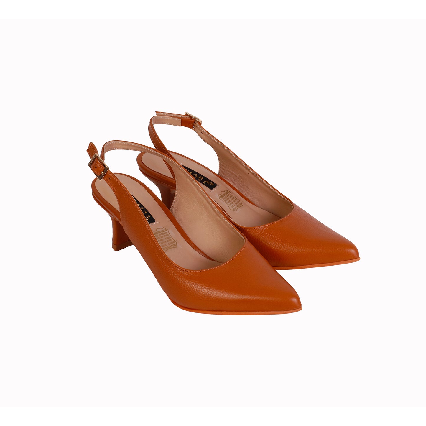 Stiletto Media Estacion Rondini Natural taco 5 cm