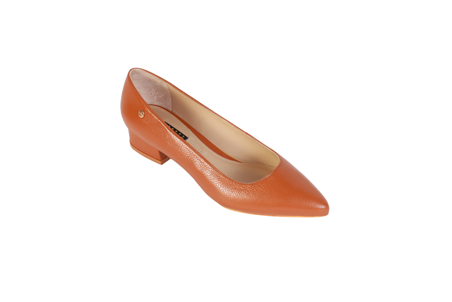 Stiletto Rondini Natural | Taco Ancho 3 cm