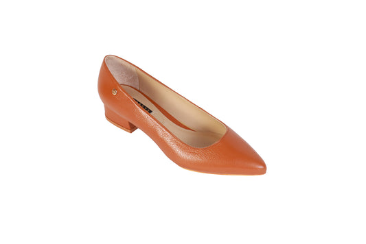 Stiletto Rondini Natural | Taco Ancho 3 cm