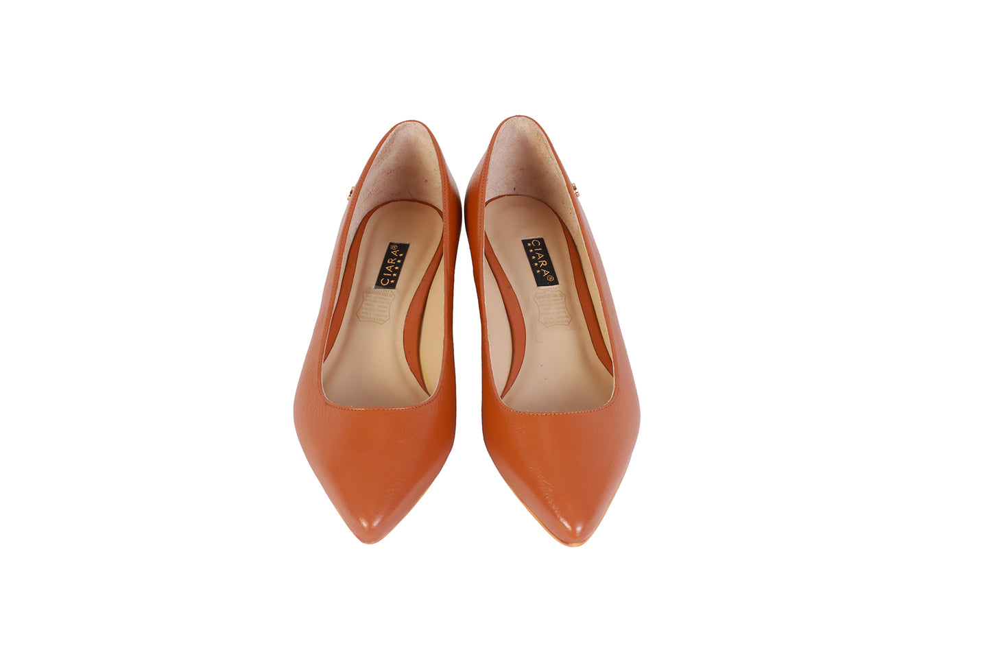 Stiletto Rondini Natural | Taco Ancho 3 cm