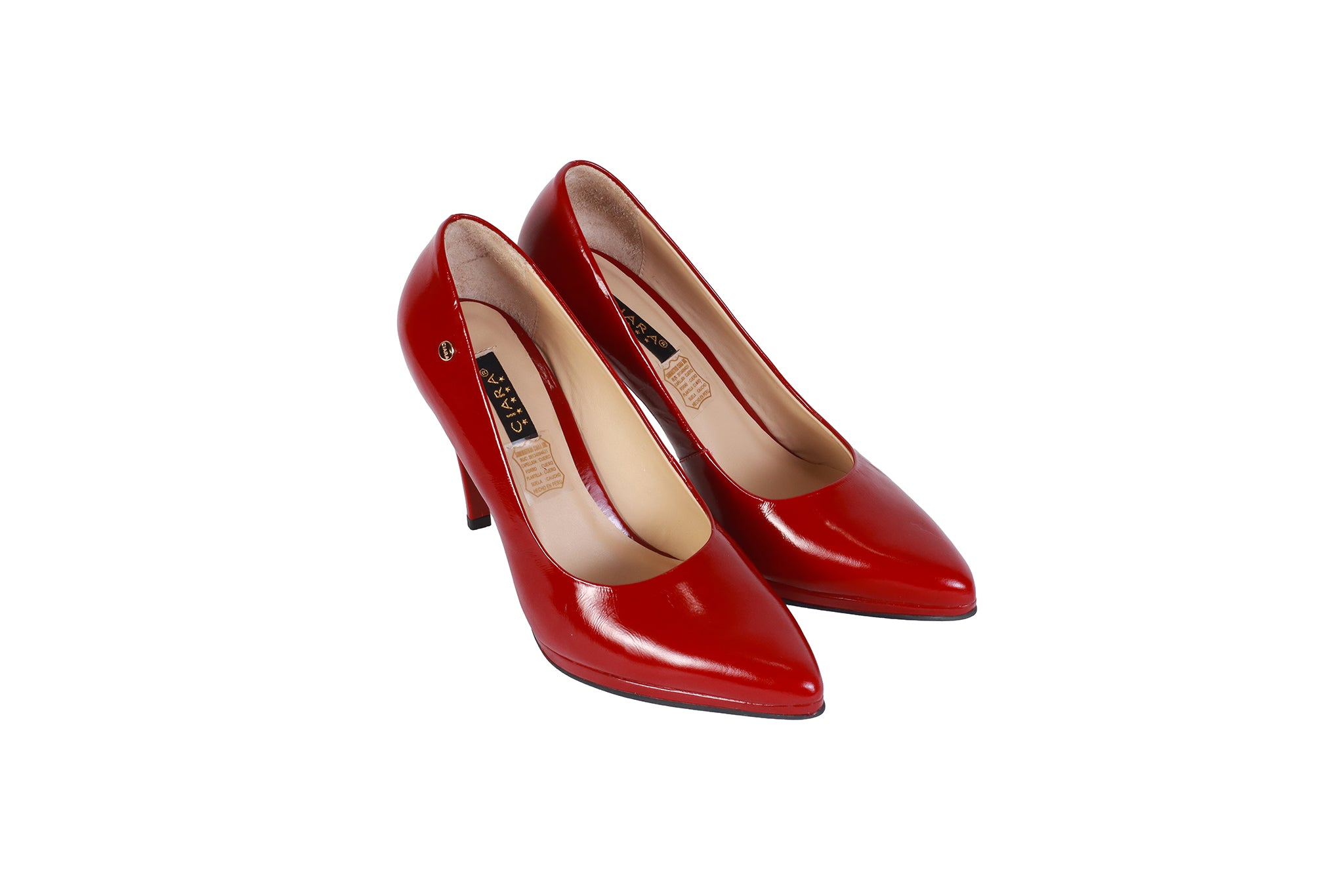 Stiletto Richato Rojo Chili | Taco 9 cm