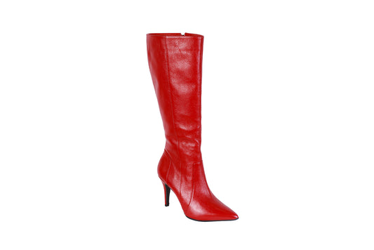 Bota Rondini Rojo Oscuro/ T 8cm