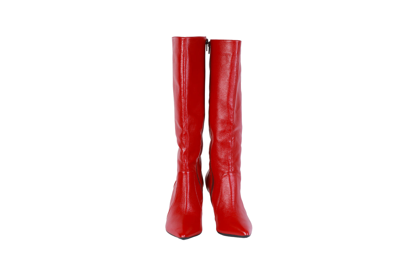 Bota Rondini Rojo Oscuro/ T 8cm