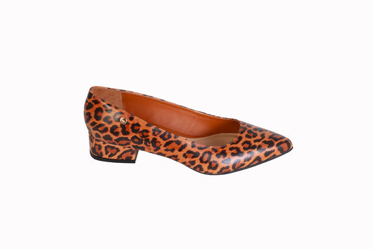 Stiletto Animal Print | Taco Ancho 3 cm