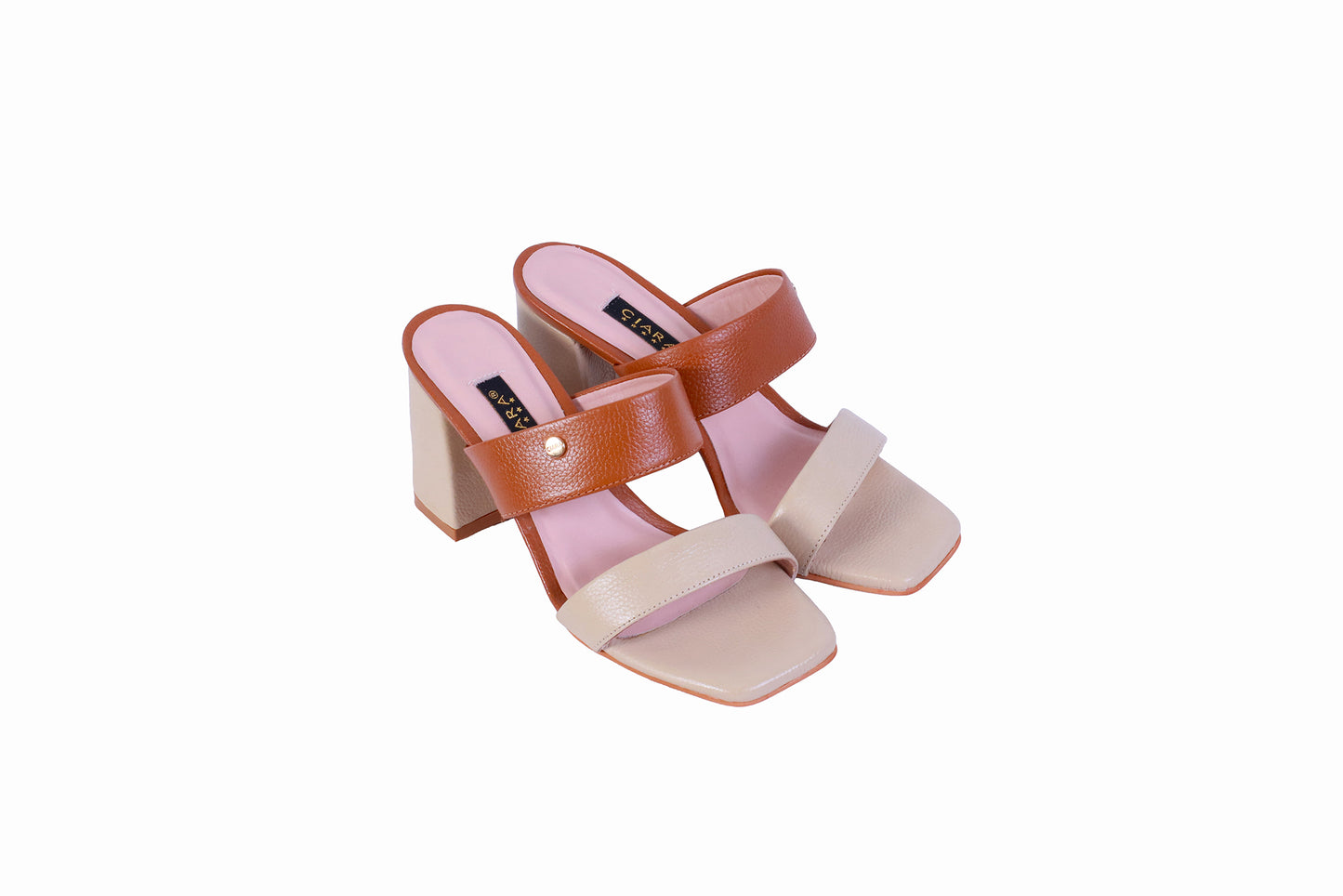 Sandalia Rondini Pele & Natural | Taco Ancho 7 cm